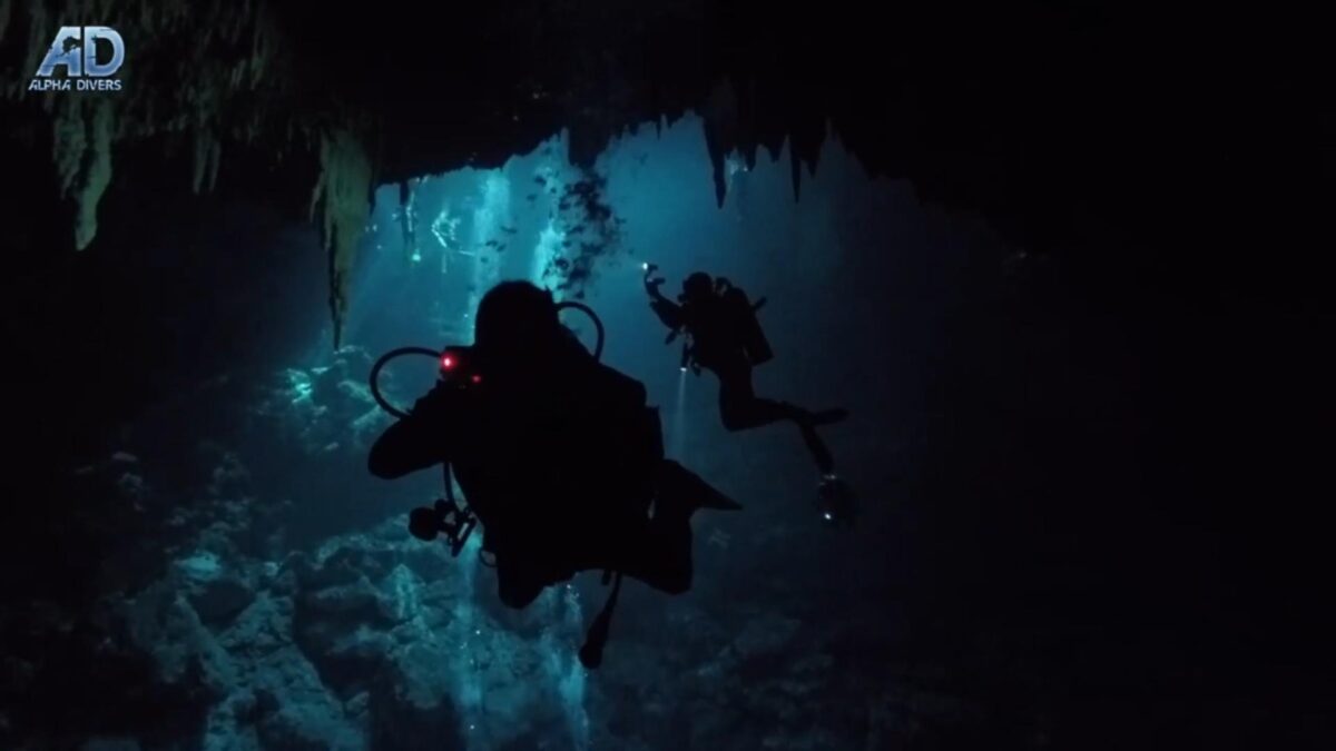 Cenote The Pit cenoty nurkowanie rekreacyjne jaskiniowe meksyk