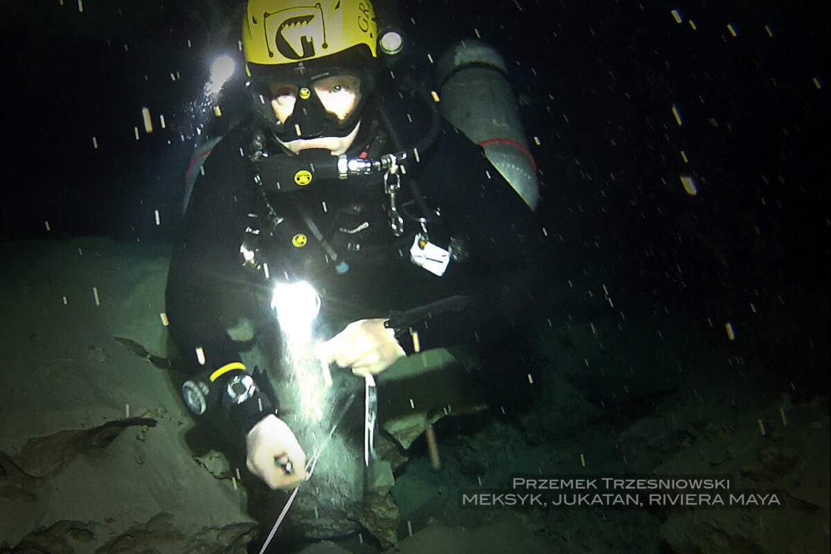 meksyk cenoty nurkowanie jaskiniowe alpha-divers kurs nurkowania jaskiniowego z przewodnikiem