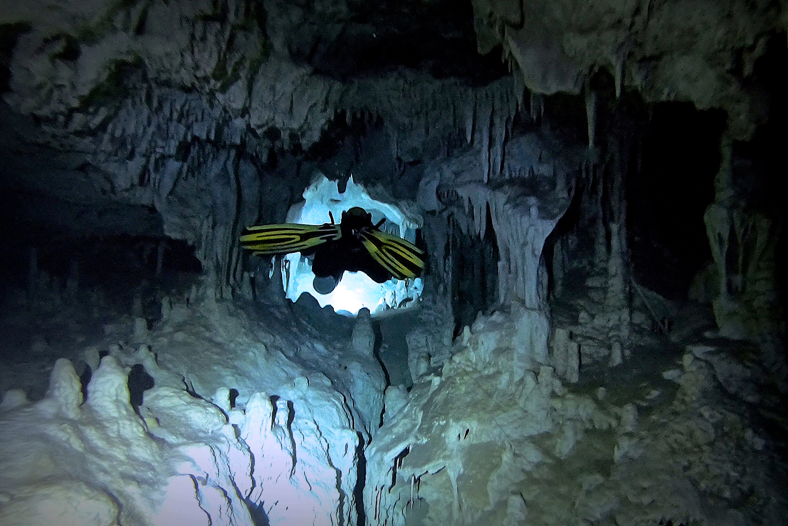 Sac Aktun cenoty meksyk nurkowanie jaskiniowe alpha-divers wyprawy wyjazdy nurkowe kursy nurkowania w meksyku